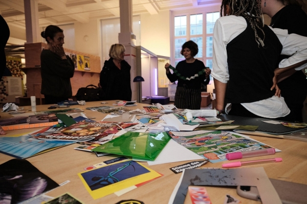 Ausstellung Bulunti Zine auf dem fluctoplasma (Foto: Thomas Byczkowski)