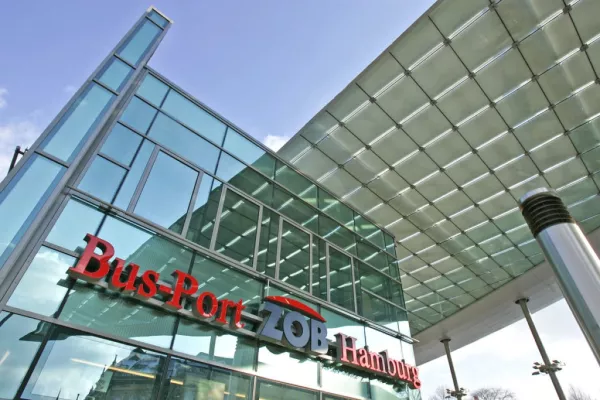 Der ZOB in Hamburg