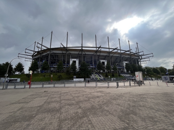 Die Barclaycard Arena in Hamburg