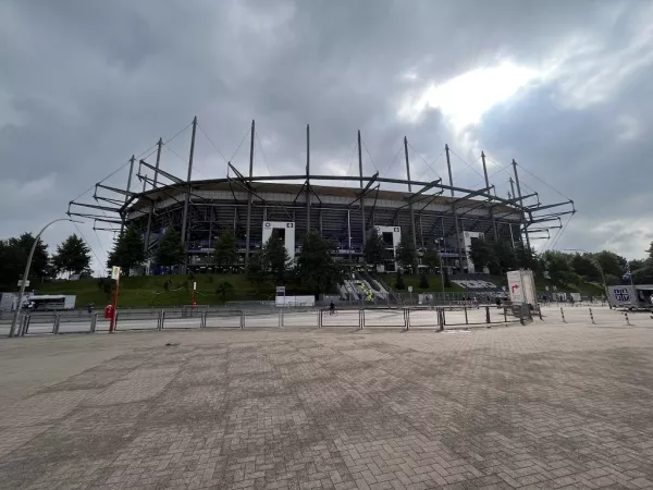 Die Barclaycard Arena in Hamburg