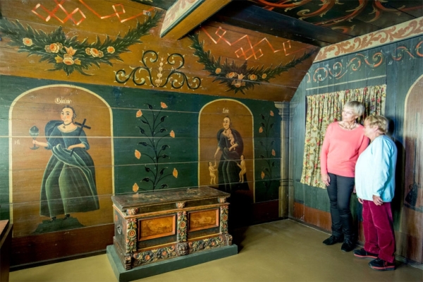 Bauernstube im Altonaer Museum.