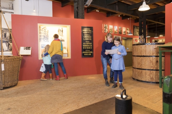 Baugeschichte in der ständigen Ausstellung des Speicherstadtmuseums