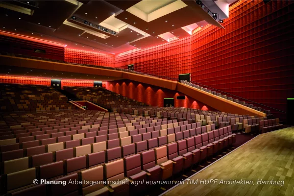 Saal 1 im Congress Centrum Hamburg