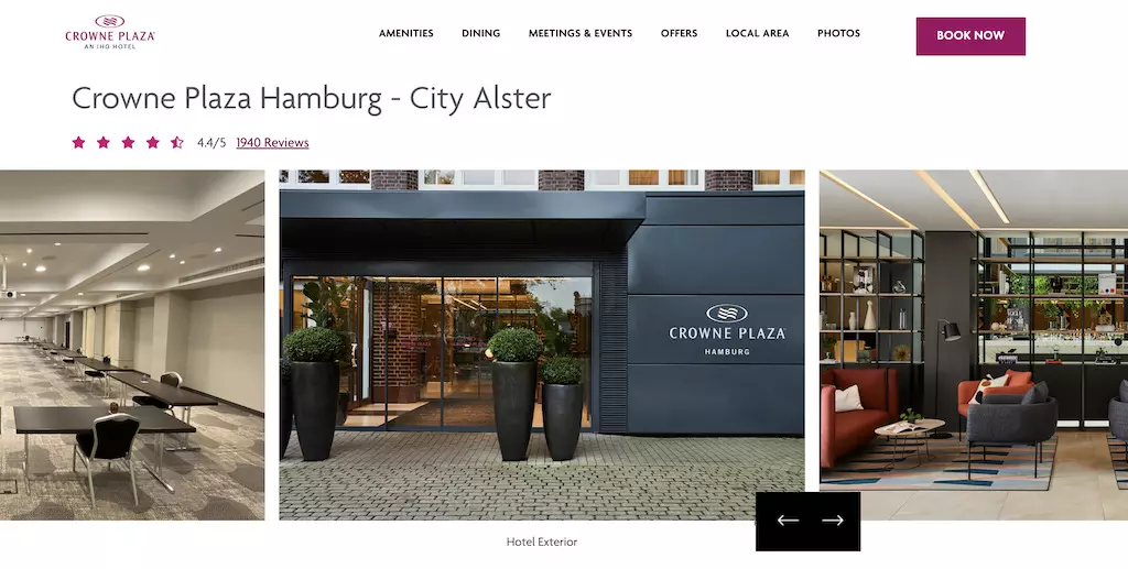 Crowne Plaza Hotel -City Alster