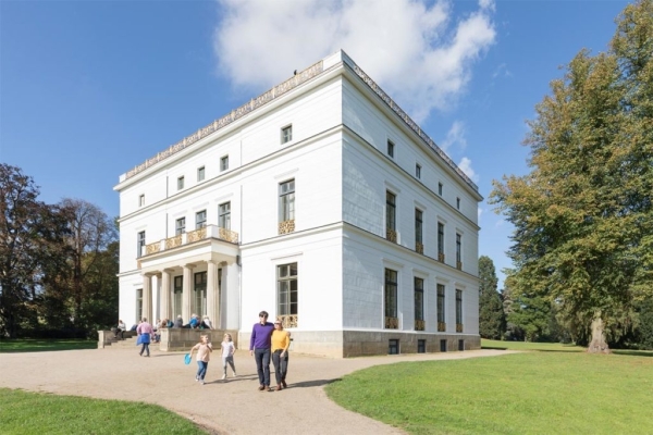 Das denkmalgeschützte Jenisch Haus von 1834