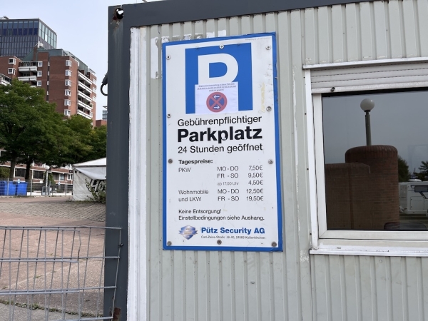 Wohnmobilstellplatz Fischmarkt
