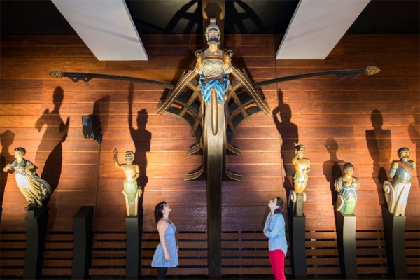 Galionsfigurensaal im Altonaer Museum Galionsfigurensaal im Altonaer Museum.