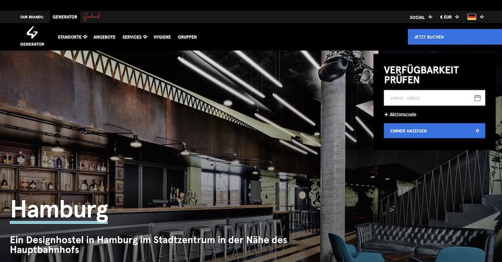 Generator Hostel Hamburg