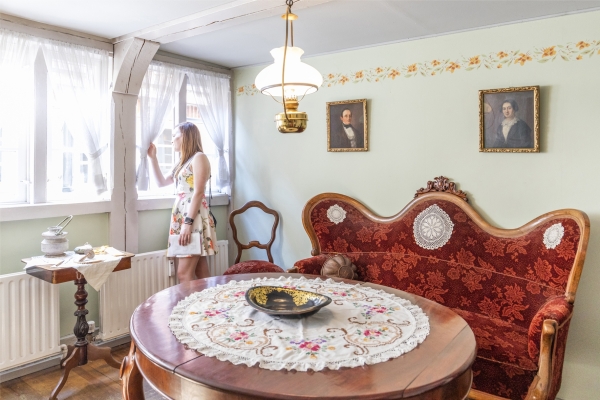 Gute Stube in der Kramer Witwen-Wohnung (Foto: SHMH - Sinje Hasheider)