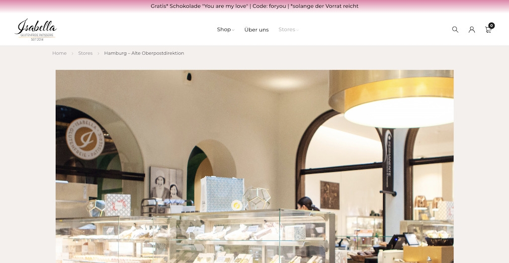 Isabella Glutenfreie Patisserie