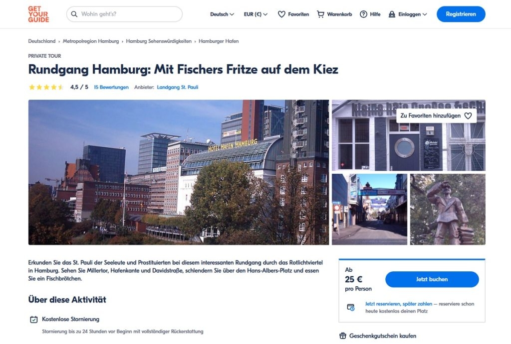 Mit Fischers Fritze auf dem Kiez