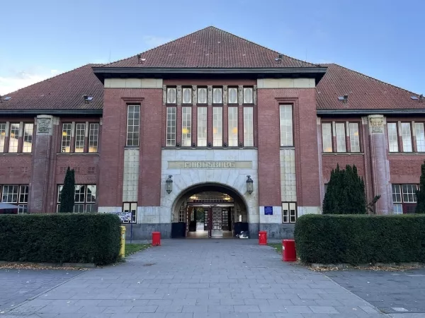 Der U-Bahnhof in Mundsburg