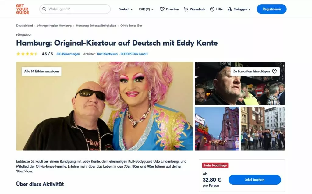 Original-Kieztour mit Eddy Kante