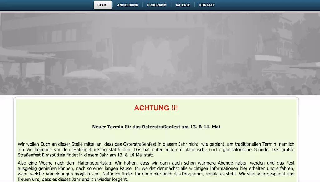 Osterstraßenfest in Eimsbüttel
