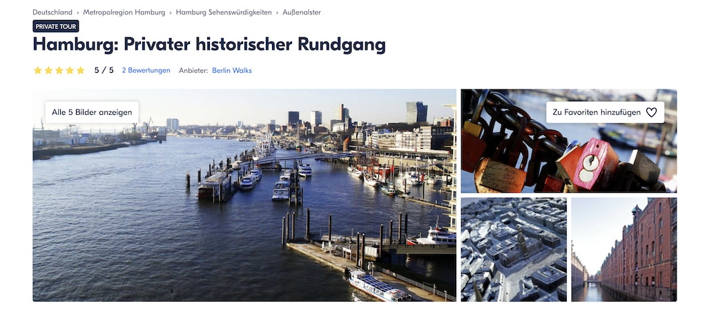 Privater historischer Rundgang (Dauer 3 Stunden)