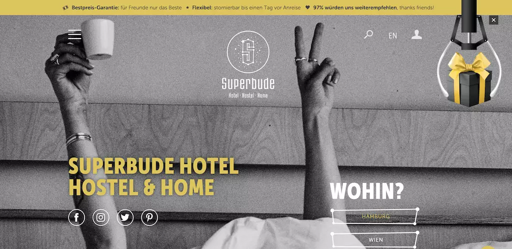 Die besten Erlebnis Hotels in Hamburg