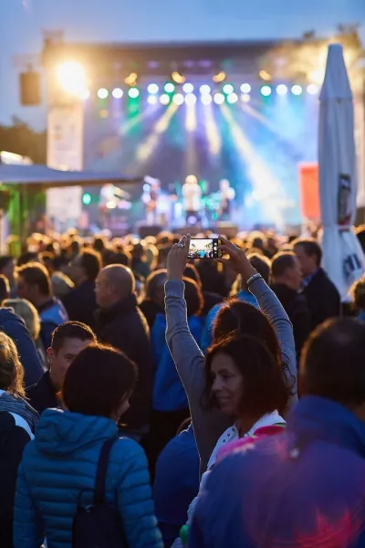 Live-Musik darf beim Tibargfest auch nicht fehlen