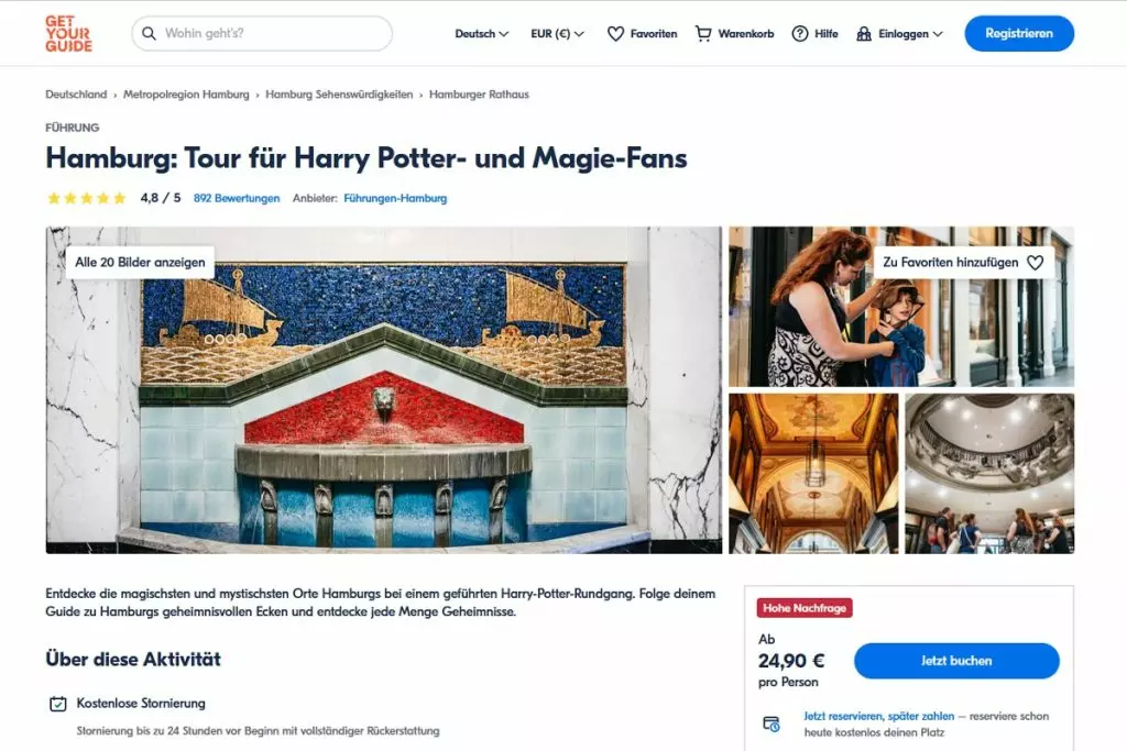 Tour für Harry Potter- und Magie-Fans