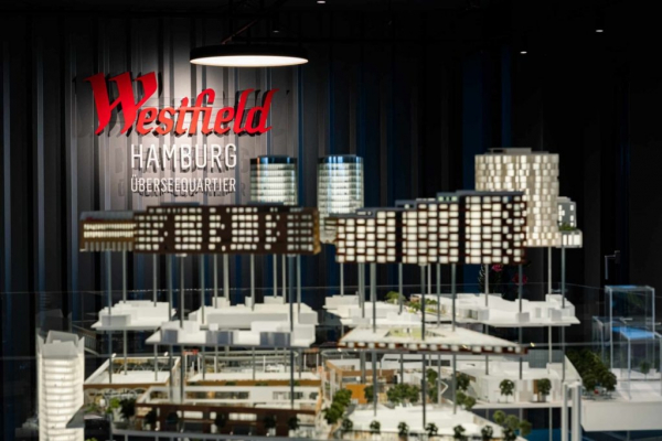 Westfield Hamburg-Überseequartier Modell @Christian Kneise