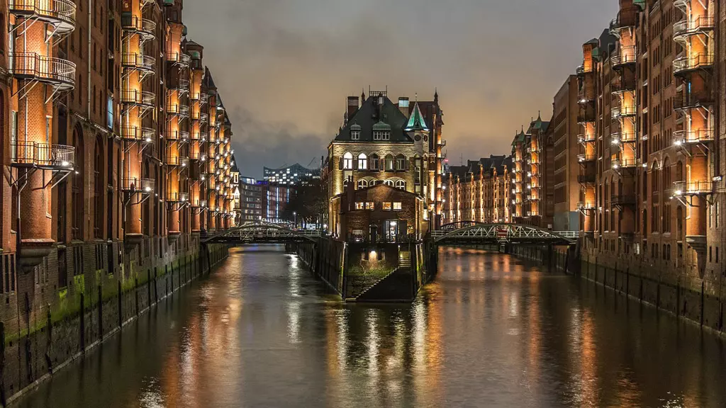 Das Wasserschloss in der Speicherstadt
