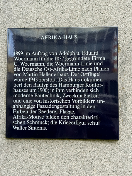 Afrikahaus in Hamburg