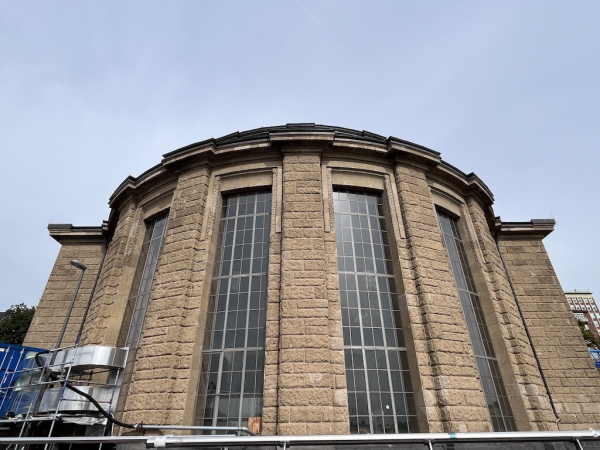 Der alte Elbtunnel in Hamburg