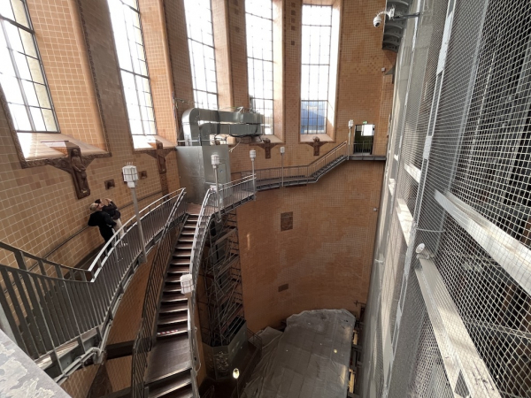 Der alte Elbtunnel in Hamburg