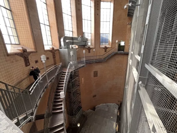 Der alte Elbtunnel in Hamburg