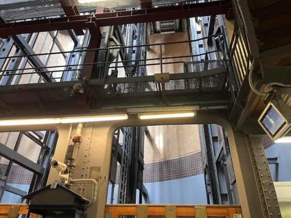 Der alte Elbtunnel in Hamburg