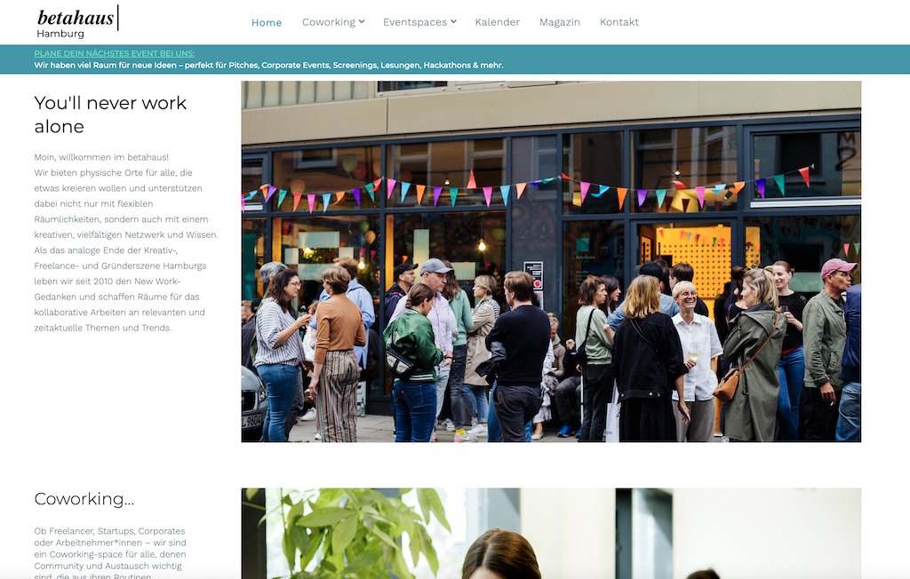 Co Working Spaces in Hamburg - Betahaus Hamburg