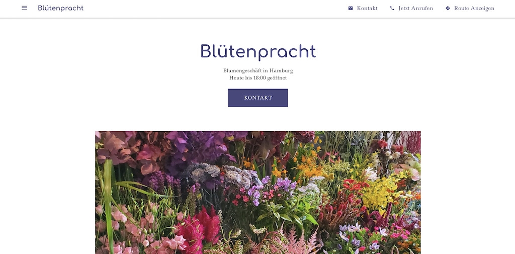 Saintpauli Blumenbinderei