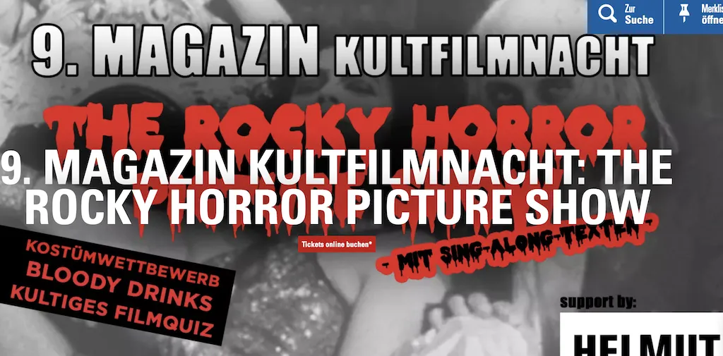 9. MAGAZIN Kultfilmnacht: The Rocky Horror Picture Show