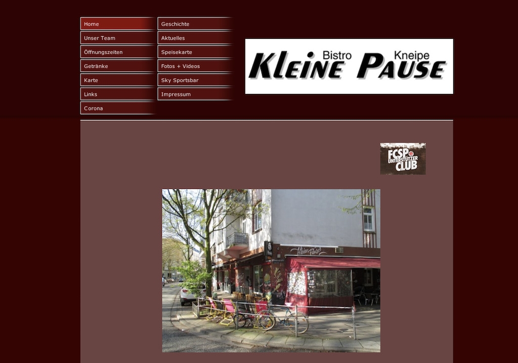 Kleine Pause