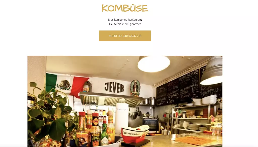 Kombüse