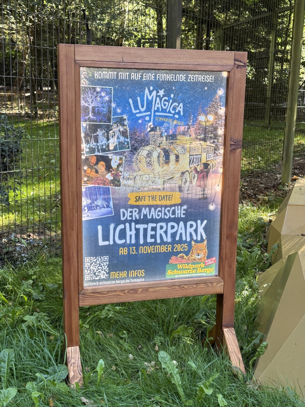 Lumagica – Der Lichterpark 2025 im Wildpark Schwarze Berge