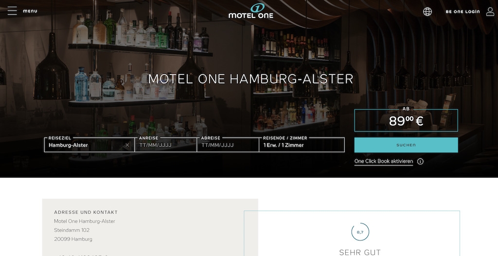 Hotel Motel One Hamburg-Alster