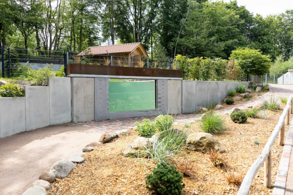 Neues Zuhause für Familie Otter im Wildpark Lüneburger Heide