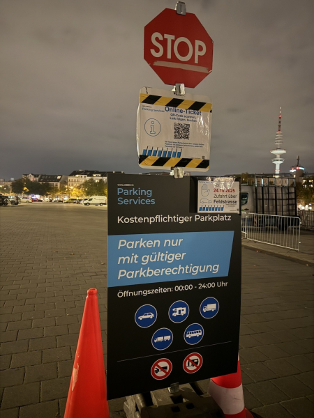 Parken auf dem Heiligengeistfeld