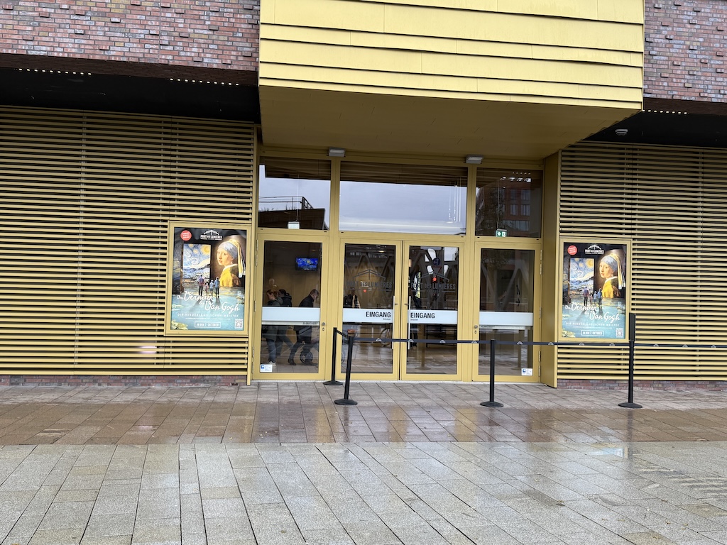 Port des Lumières: Museum für immersive Kunst in Hamburg