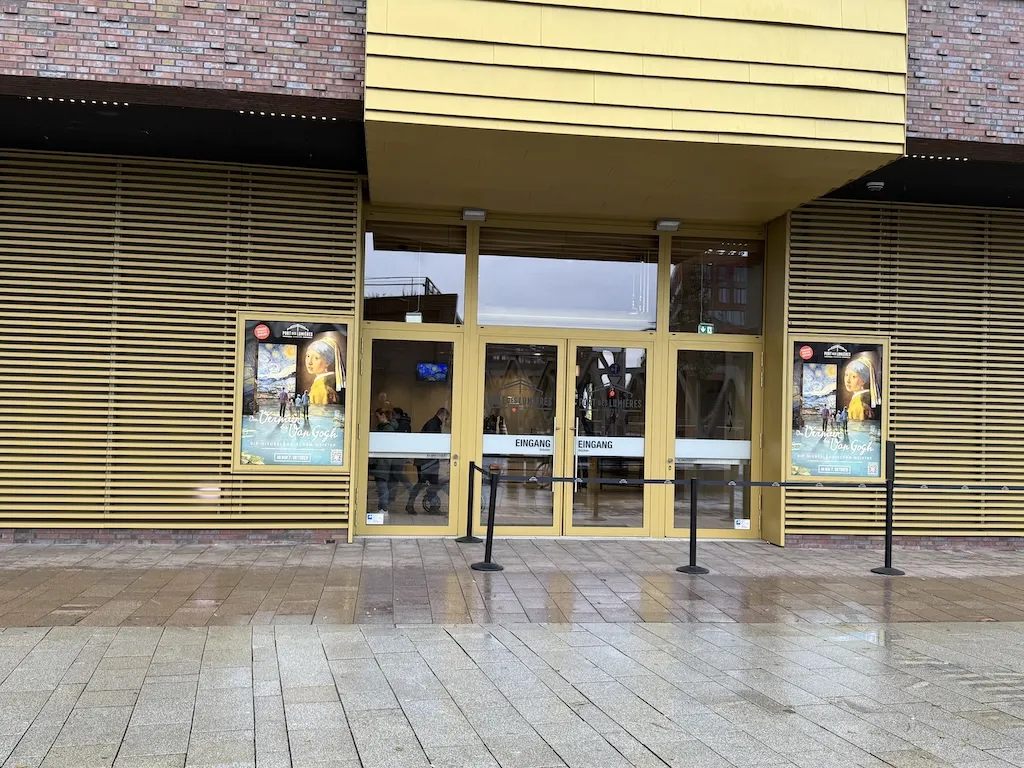 Port des Lumières: Museum für immersive Kunst in Hamburg