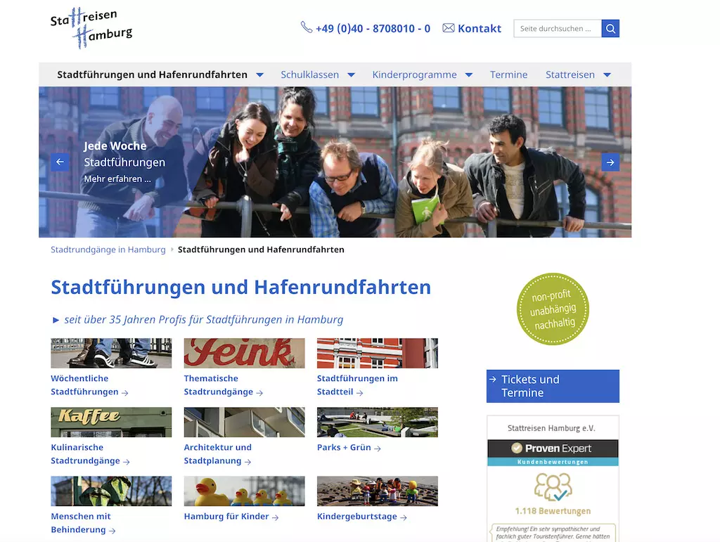 Stattreisen Hamburg e.V