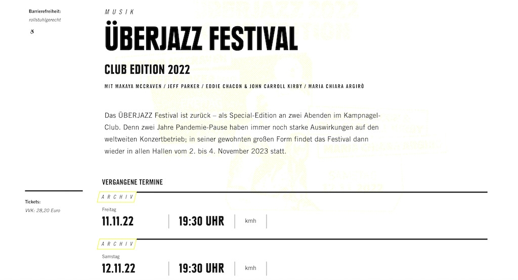Überjazz Festival