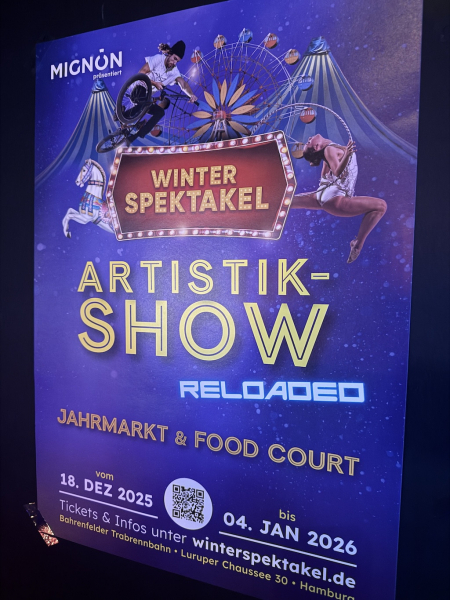 Winterspektakel Hamburg 2025 – Der große Winterzauber in der Kuppel von Bahrenfeld