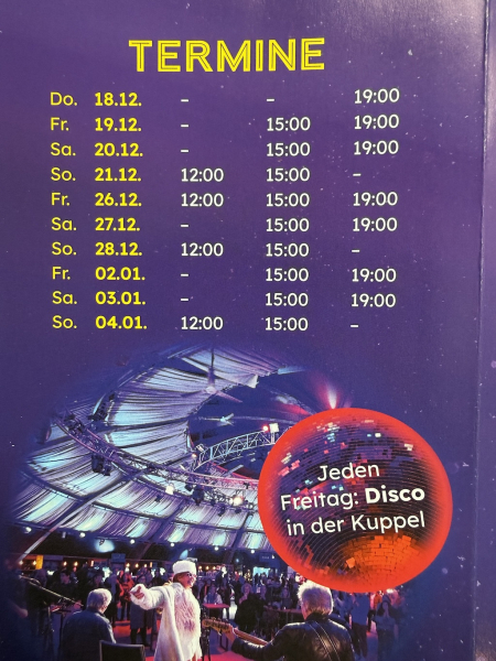 Winterspektakel Hamburg 2025 – Der große Winterzauber in der Kuppel von Bahrenfeld