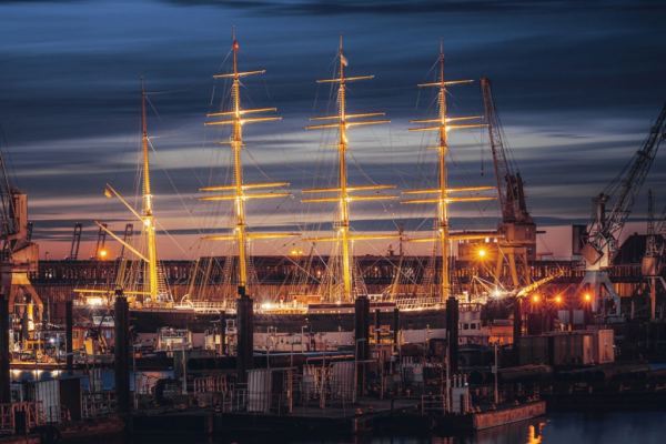 Die PEKING, Deutsches Hafenmuseum - Schuppen 50A